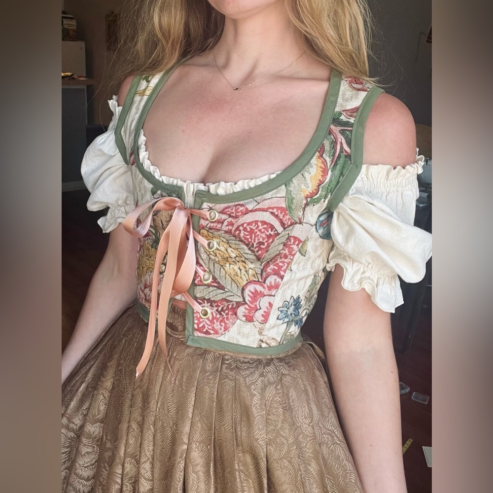 SOLD Handmade corset!